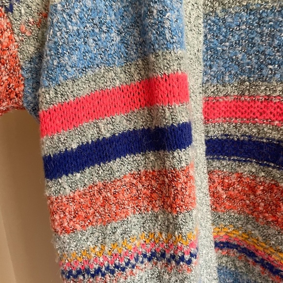 Sincerely Jules Wool‎ Blend Women’s Size Small Open Front Multicolor Cardigan - Picture 9 of 9